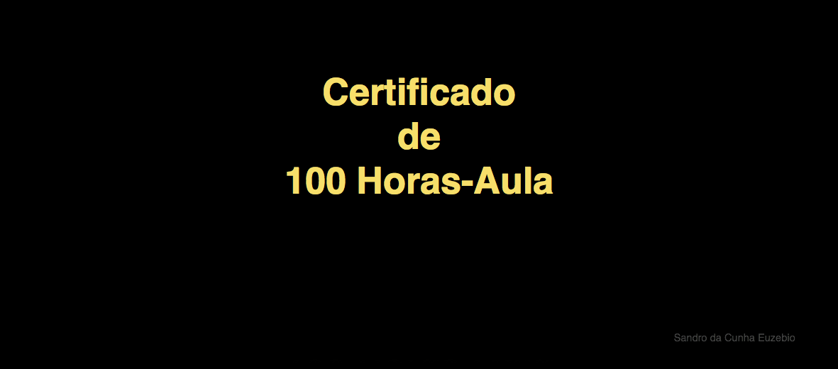 Fornecimento de Certificado